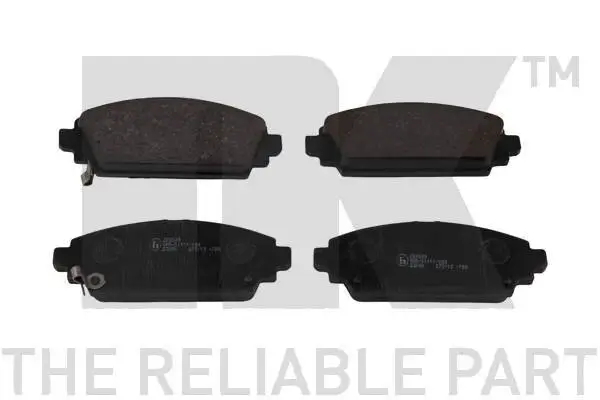 Bremsbelagsatz, Scheibenbremse Vorderachse NK 222629