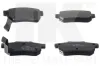 Bremsbelagsatz, Scheibenbremse NK 222646