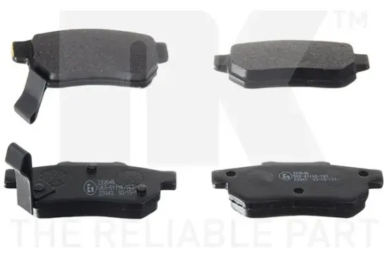 Bremsbelagsatz, Scheibenbremse NK 222646 Bild Bremsbelagsatz, Scheibenbremse NK 222646