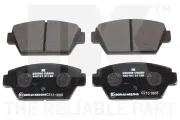 Bremsbelagsatz, Scheibenbremse Hinterachse NK 223009