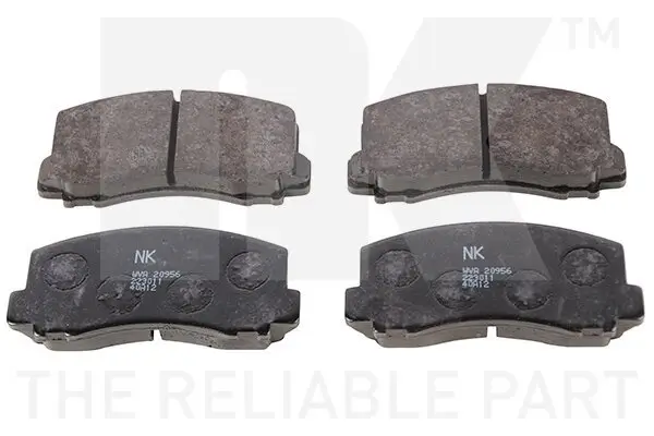 Bremsbelagsatz, Scheibenbremse Vorderachse NK 223011