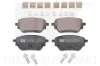 Bremsbelagsatz, Scheibenbremse NK 2233105