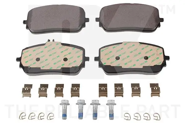 Bremsbelagsatz, Scheibenbremse NK 2233107