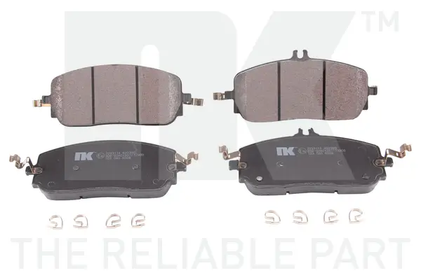 Bremsbelagsatz, Scheibenbremse Vorderachse NK 2233114