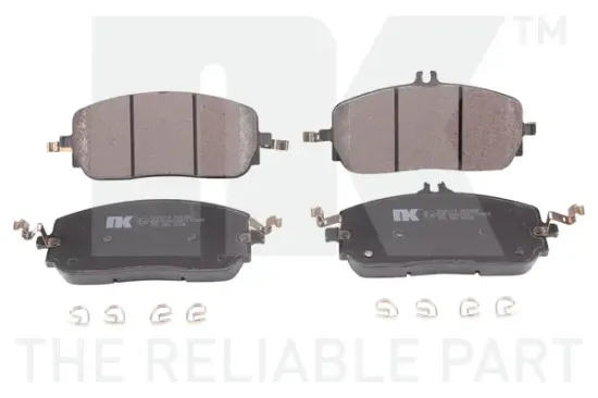 Bremsbelagsatz, Scheibenbremse Vorderachse NK 2233114 Bild Bremsbelagsatz, Scheibenbremse Vorderachse NK 2233114
