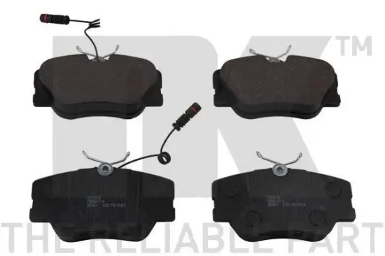 Bremsbelagsatz, Scheibenbremse Vorderachse NK 223318 Bild Bremsbelagsatz, Scheibenbremse Vorderachse NK 223318