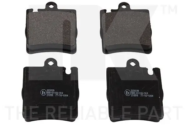 Bremsbelagsatz, Scheibenbremse NK 223339