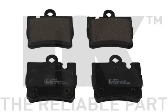 Bremsbelagsatz, Scheibenbremse Hinterachse NK 223354 Bild Bremsbelagsatz, Scheibenbremse Hinterachse NK 223354