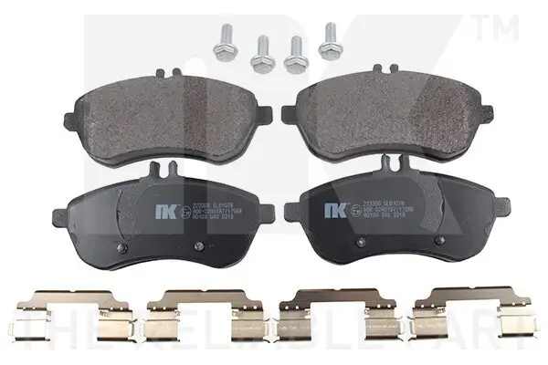 Bremsbelagsatz, Scheibenbremse NK 223366