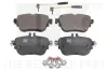 Bremsbelagsatz, Scheibenbremse Hinterachse NK 223393