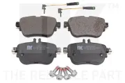 Bremsbelagsatz, Scheibenbremse Hinterachse NK 223393