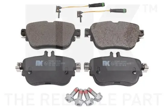 Bremsbelagsatz, Scheibenbremse Hinterachse NK 223393 Bild Bremsbelagsatz, Scheibenbremse Hinterachse NK 223393