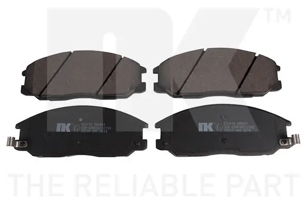 Bremsbelagsatz, Scheibenbremse NK 223414
