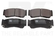 Bremsbelagsatz, Scheibenbremse Hinterachse NK 223428
