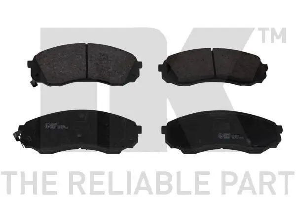 Bremsbelagsatz, Scheibenbremse NK 223972