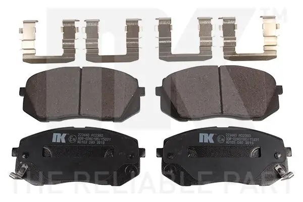 Bremsbelagsatz, Scheibenbremse NK 223440