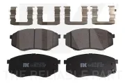 Bremsbelagsatz, Scheibenbremse Vorderachse NK 223448