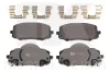 Bremsbelagsatz, Scheibenbremse Vorderachse NK 223458