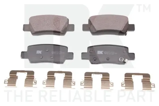 Bremsbelagsatz, Scheibenbremse Hinterachse NK 223476 Bild Bremsbelagsatz, Scheibenbremse Hinterachse NK 223476