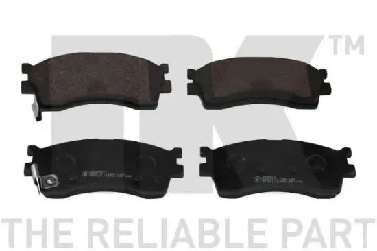 Bremsbelagsatz, Scheibenbremse Vorderachse NK 223507 Bild Bremsbelagsatz, Scheibenbremse Vorderachse NK 223507