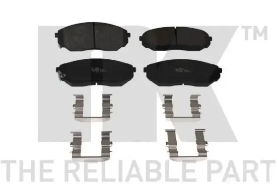 Bremsbelagsatz, Scheibenbremse Vorderachse NK 223508 Bild Bremsbelagsatz, Scheibenbremse Vorderachse NK 223508