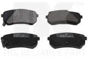 Bremsbelagsatz, Scheibenbremse Hinterachse NK 223514