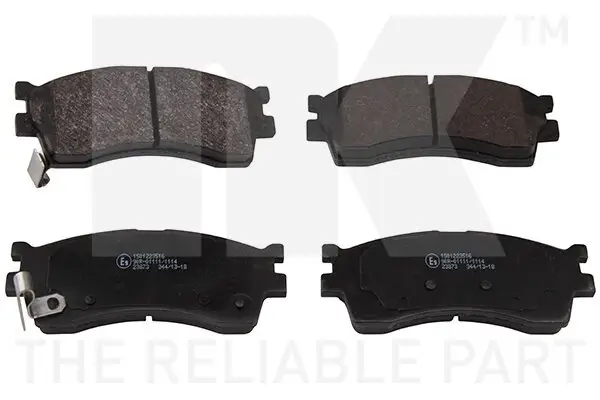 Bremsbelagsatz, Scheibenbremse Vorderachse NK 223516