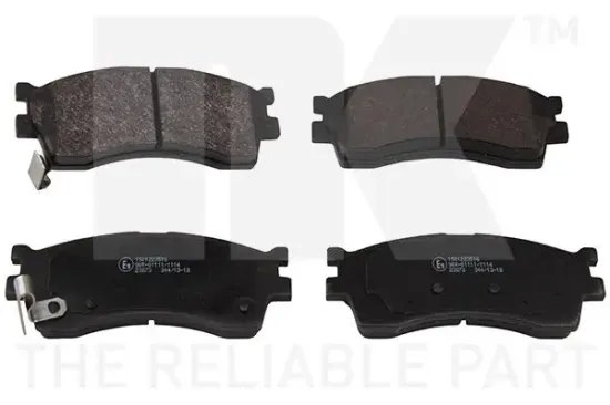 Bremsbelagsatz, Scheibenbremse Vorderachse NK 223516 Bild Bremsbelagsatz, Scheibenbremse Vorderachse NK 223516