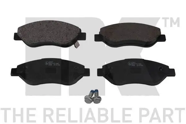 Bremsbelagsatz, Scheibenbremse Vorderachse NK 223637