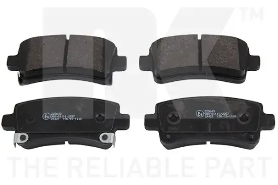 Bremsbelagsatz, Scheibenbremse NK 223643 Bild Bremsbelagsatz, Scheibenbremse NK 223643