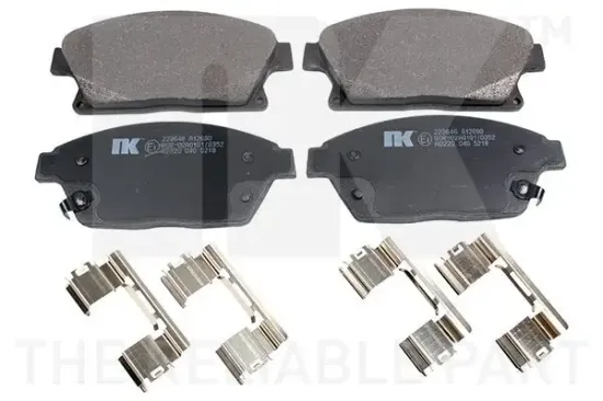Bremsbelagsatz, Scheibenbremse NK 223646 Bild Bremsbelagsatz, Scheibenbremse NK 223646