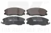 Bremsbelagsatz, Scheibenbremse Vorderachse NK 223659