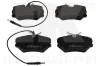 Bremsbelagsatz, Scheibenbremse Vorderachse NK 223715