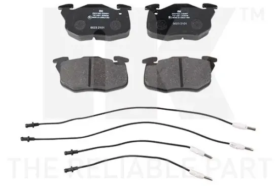 Bremsbelagsatz, Scheibenbremse Vorderachse NK 223720 Bild Bremsbelagsatz, Scheibenbremse Vorderachse NK 223720