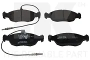 Bremsbelagsatz, Scheibenbremse Vorderachse NK 223726