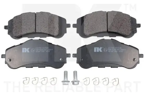 Bremsbelagsatz, Scheibenbremse Vorderachse NK 223754 Bild Bremsbelagsatz, Scheibenbremse Vorderachse NK 223754