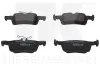 Bremsbelagsatz, Scheibenbremse Hinterachse NK 223755