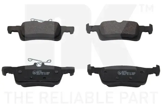 Bremsbelagsatz, Scheibenbremse Hinterachse NK 223755 Bild Bremsbelagsatz, Scheibenbremse Hinterachse NK 223755