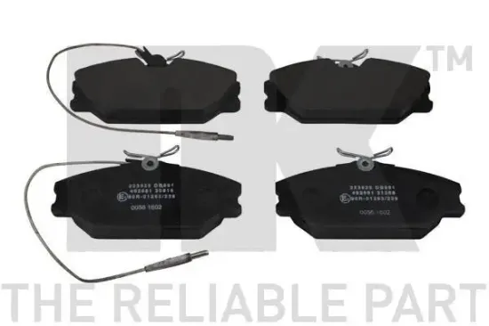 Bremsbelagsatz, Scheibenbremse Vorderachse NK 223925 Bild Bremsbelagsatz, Scheibenbremse Vorderachse NK 223925