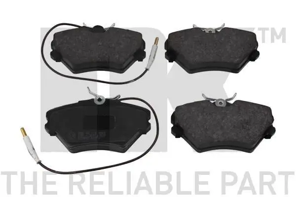 Bremsbelagsatz, Scheibenbremse Vorderachse NK 223937