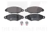 Bremsbelagsatz, Scheibenbremse NK 223938