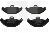 Bremsbelagsatz, Scheibenbremse Hinterachse NK 223942