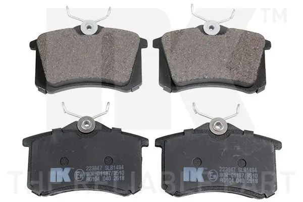 Bremsbelagsatz, Scheibenbremse NK 223947