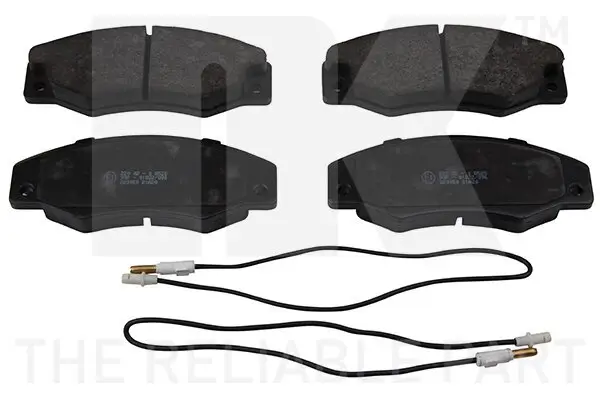 Bremsbelagsatz, Scheibenbremse Vorderachse NK 223950