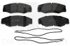 Bremsbelagsatz, Scheibenbremse Vorderachse NK 223950