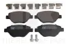 Bremsbelagsatz, Scheibenbremse Vorderachse NK 223952