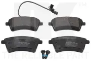 Bremsbelagsatz, Scheibenbremse Vorderachse NK 223968
