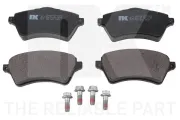 Bremsbelagsatz, Scheibenbremse Vorderachse NK 224023