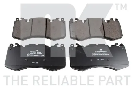 Bremsbelagsatz, Scheibenbremse NK 224036 Bild Bremsbelagsatz, Scheibenbremse NK 224036