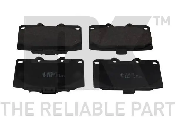 Bremsbelagsatz, Scheibenbremse Vorderachse NK 224412